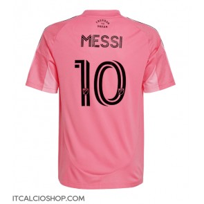 Inter Miami Lionel Messi #10 Prima Maglia 2025-26 Manica Corta
